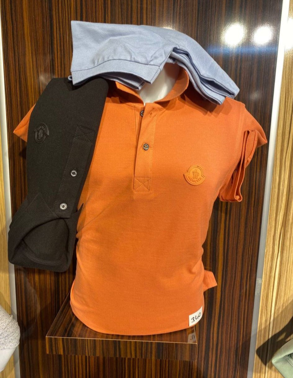 MONCLER Muška majica na kragnu