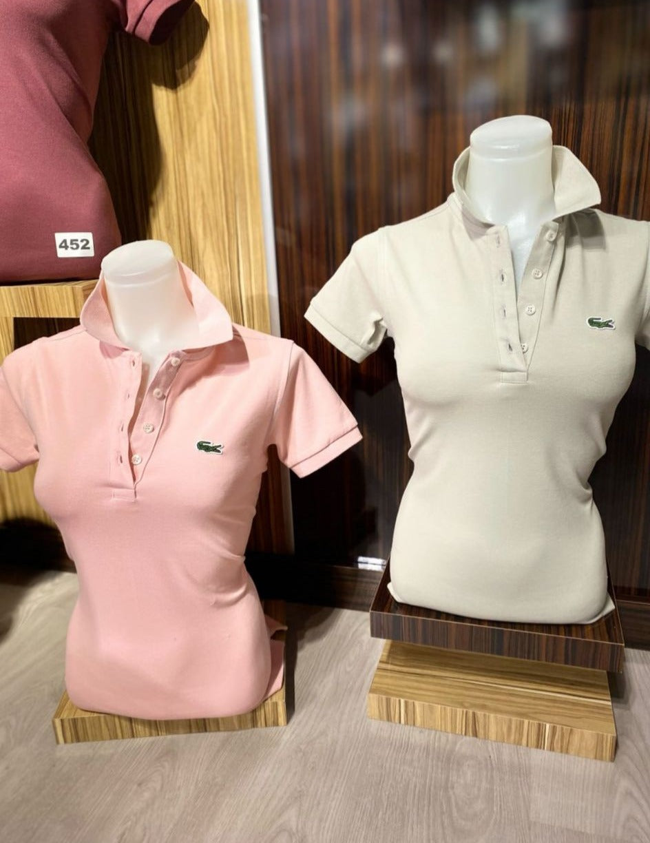 LACOSTE Ženska majica na kragnu